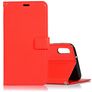 Mobigear Wallet Samsung Galaxy A10 Hülle Klapphülle Geldbörse - Rot