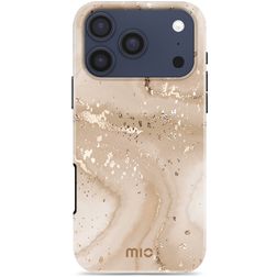 MIO iPhone 17 Pro MagSafe Hülle Hardcase Backcover - Gold Marble