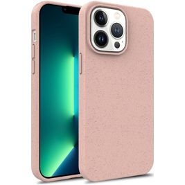 Mobigear Bio iPhone 15 Hülle Umweltfreundliches Backcover - Pink