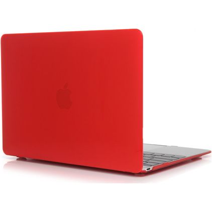 Mobigear Glossy MacBook Pro 13 Zoll (2016-2023) Hardcase Hülle MacBook Case - Rot - Model A1706 / A1708 / A1989 / A2159 / A2289 / A2251 / A2338