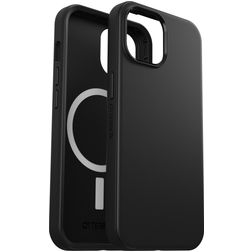 OtterBox Symmetry Plus iPhone 15 MagSafe Hülle Hardcase Backcover Stoßfest - Schwarz