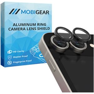 Mobigear Single Samsung Galaxy Z Flip 6 Panzerglas Gehärtetes Glas Kameralinsen Schutz - Hüllenfreundlich - Schwarz