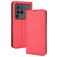 Mobigear Sensation Vivo X80 Pro Hülle Klapphülle Geldbörse - Rot