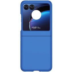 Mobigear Colors Motorola Razr 50 Hülle Hardcase Backcover - Blau