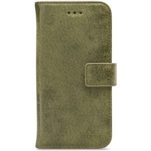 My Style Flex Wallet iPhone 12 Pro Max Hülle Klapphülle Geldbörse - Olive