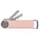 Valenta Key Oranizer SNAP Leder-Schlüssel-Organizer für 2-7 Schlüssel - Pink