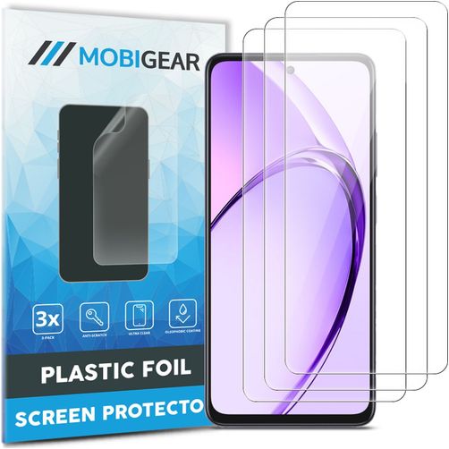 Mobigear OPPO A80 Displayschutz Schutzfolie - Hüllenfreundlich (3er Pack)