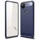 Mobigear Brushed Slim Google Pixel 4a Hülle Flexibles TPU Backcover - Blau
