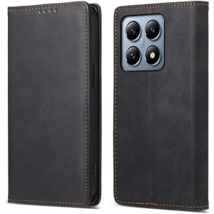 Mobigear Wallet Xiaomi 14T Pro Hülle Klapphülle Geldbörse - Schwarz
