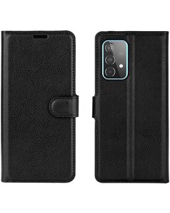 Mobigear Classic Samsung Galaxy A52s 5G Hülle Klapphülle Geldbörse - Schwarz