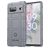 Mobigear Rugged Shield Google Pixel 7 Hülle Flexibles TPU Backcover Stoßfest - Grau