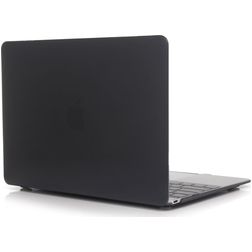 Mobigear Glossy MacBook Air 13 Zoll (2022-2025) Hardcase Hülle MacBook Case - Schwarz - Model A2681 / A3113 / A3240