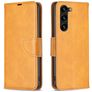 Mobigear Excellent Samsung Galaxy S24 Plus Hülle Klapphülle Geldbörse - Cognac
