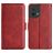 Mobigear Slim Magnet OPPO Reno 8 5G Hülle Klapphülle Geldbörse - Rot