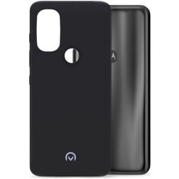 Mobilize Rubber Gelly Motorola Moto G71 5G TPU (flexibel) Backcover - Matt Black