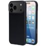 Mobiparts Classic iPhone 17 Pro Max Hülle Flexibles TPU Backcover - Schwarz