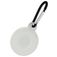 Mobigear Circle Key Apple AirTag Hülle Flexibles TPU Schlüsselanhänger - Transparent