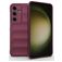 Mobigear Bumpy Samsung Galaxy S24 FE Hülle Flexibles TPU Backcover - Rot