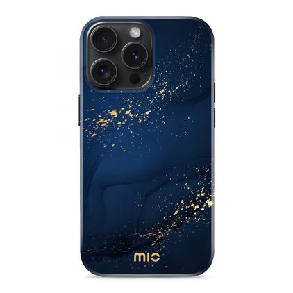 MIO iPhone 15 Pro MagSafe Hülle Hardcase Backcover - Midnight Sparkle