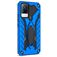 Mobigear Armor Stand Vivo V21 Hülle Hardcase Backcover Stoßfest mit Ständer - Blau