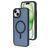 Mobiparts Hardcover iPhone 15 Plus MagSafe Hülle Hardcase Backcover - Satin Blue