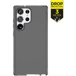 ITSkins SpectrumClear-R Samsung Galaxy S23 Ultra Hülle Flexibles TPU Backcover Stoßfest - Smoke