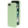 Mobiparts iPhone SE (2020) Silikon Hülle Backcover - Pistache Green