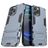 Mobigear Armor Stand iPhone 13 Pro Max Hülle Hardcase Backcover Stoßfest mit Ständer - Blau