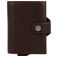 Valenta Card Case Plus Kartenetui - 8 Karten - Chocolate