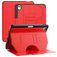 Mobigear Magnetic Folio iPad Air 11 Zoll (2024) Hülle Klapphülle + Stifthalter - Rot