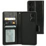 Mobiparts Classic Wallet OPPO A98 Hülle Klapphülle Geldbörse - Schwarz
