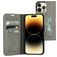 Mobiparts Classic Wallet iPhone 14 Pro Max Hülle Klapphülle Geldbörse - Granite Grey