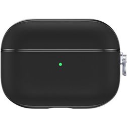 Valenta Snap Apple AirPods Pro 1 Hülle Echtes Leder - Schwarz
