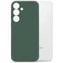 Mobilize Rubber Gelly Samsung Galaxy S23 FE Hülle Flexibles TPU Backcover - Matt Green