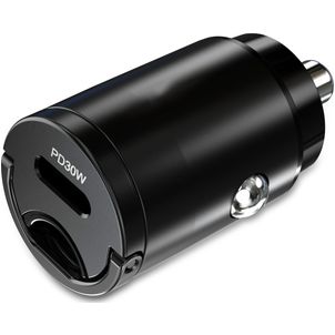 Mobilize Single USB-C Auto Ladegerät Power Delivery 30W - Schwarz