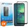 Mobigear Premium Motorola Moto G8 Plus Panzerglas Displayschutz - Hüllenfreundlich - Schwarz (2er Pack)
