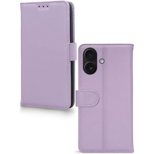Mobilize Premium Gelly iPhone 17 Hülle Klapphülle Geldbörse - Lila