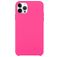 Mobigear Rubber Touch iPhone 15 Pro Max Silikon Hülle Backcover - Magenta