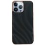 Mobigear Wavy iPhone 14 Pro Max Hülle Hardcase Backcover - Schwarz