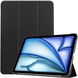 Mobigear Tri-Fold iPad Air 11 Zoll (2024) Hülle Klapphülle - Schwarz