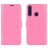 Mobigear Classic Huawei Y6p Hülle Klapphülle Geldbörse - Magenta