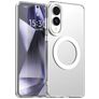 Mobigear Shockproof Samsung Galaxy S25 Edge MagSafe Hülle Hardcase Backcover - Weiß