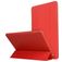 Mobigear Tri-Fold Gel iPad 7 (2019) TPU / Kunstleder Klapphülle - Rot