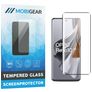 Mobigear Premium OPPO Reno 10 Panzerglas Gehärtetes Glas Displayschutz - Hüllenfreundlich - Schwarz
