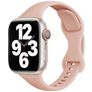 Mobigear Sport Slim Silikon Apple Watch Armband Drückerschließe - 49/46/45/44 mm - Pastellrosa