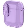Mobigear Crystal Clip Apple AirPods 2 Hardcase Hülle - Lila