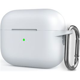 Mobigear Classic Apple AirPods Pro 2 Hülle Flexibles Silikon - Weiß