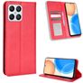 Mobigear Sensation HONOR X8 Hülle Klapphülle Geldbörse - Rot