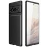Mobigear Racing Google Pixel 6 Pro Hülle Flexibles TPU Backcover - Schwarz
