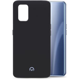 Mobilize Rubber Gelly Realme GT Hülle Flexibles TPU Backcover - Matt Black